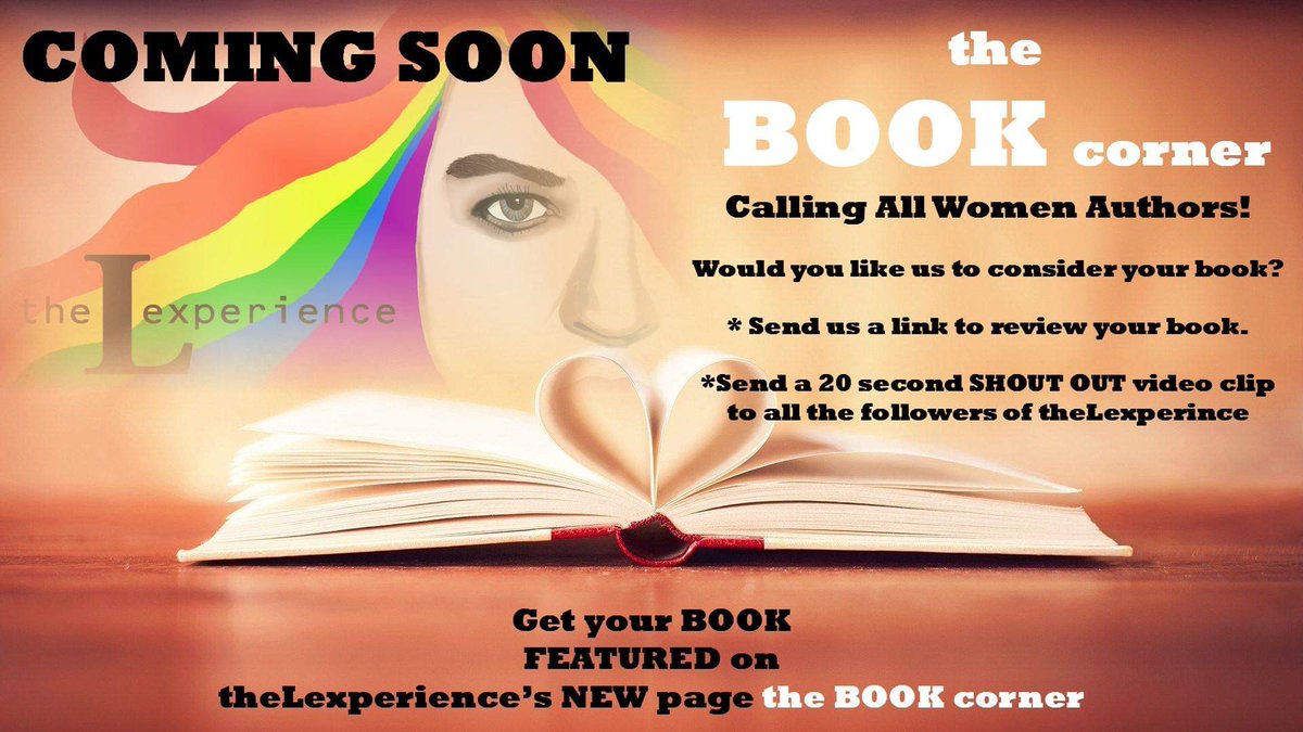 theLexp's tweet photo. CALLING ALL WOMEN #AUTHORS
Contact us via https://t.co/tvARSMCQb2 #theBookCorner
#theLexperience https://t.co/WQXjSOCWCw