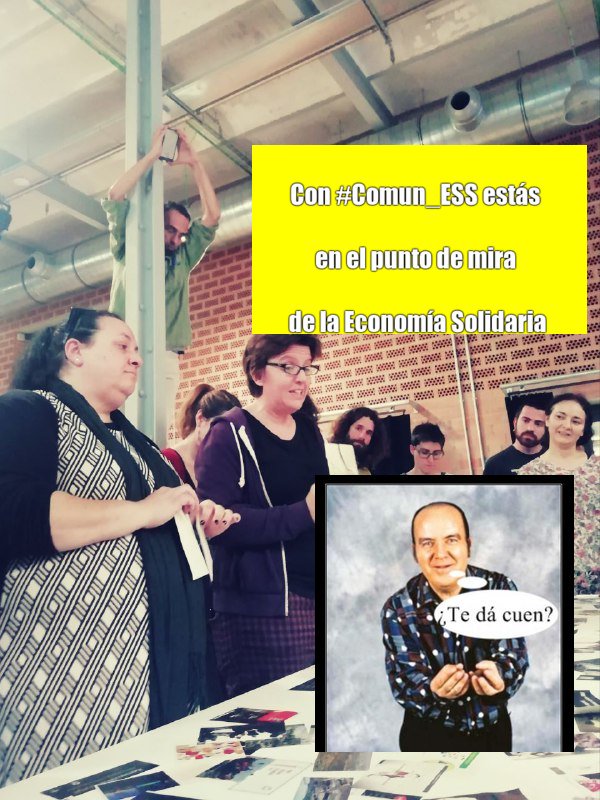 Reas_Red's tweet image. Compas de #Comun_ESS, ¿qué os parece este resumen de nuestro encuentro?

¿Os animáis a mandar vuestras crónicas en clave de meme?

¿Quién da más?...