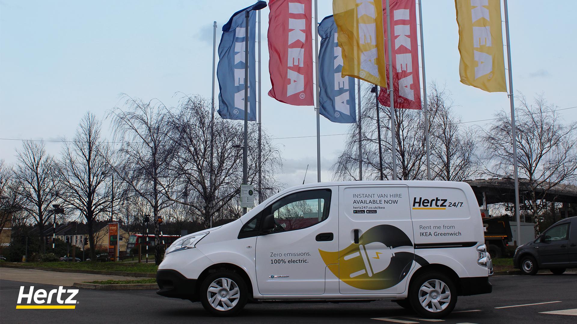 hertz van hire ikea