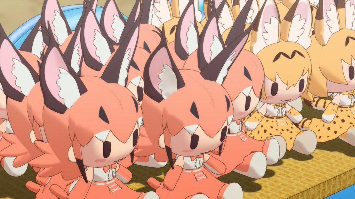 くろさん なんか変な感じね Kemono Friends Tvtokyo