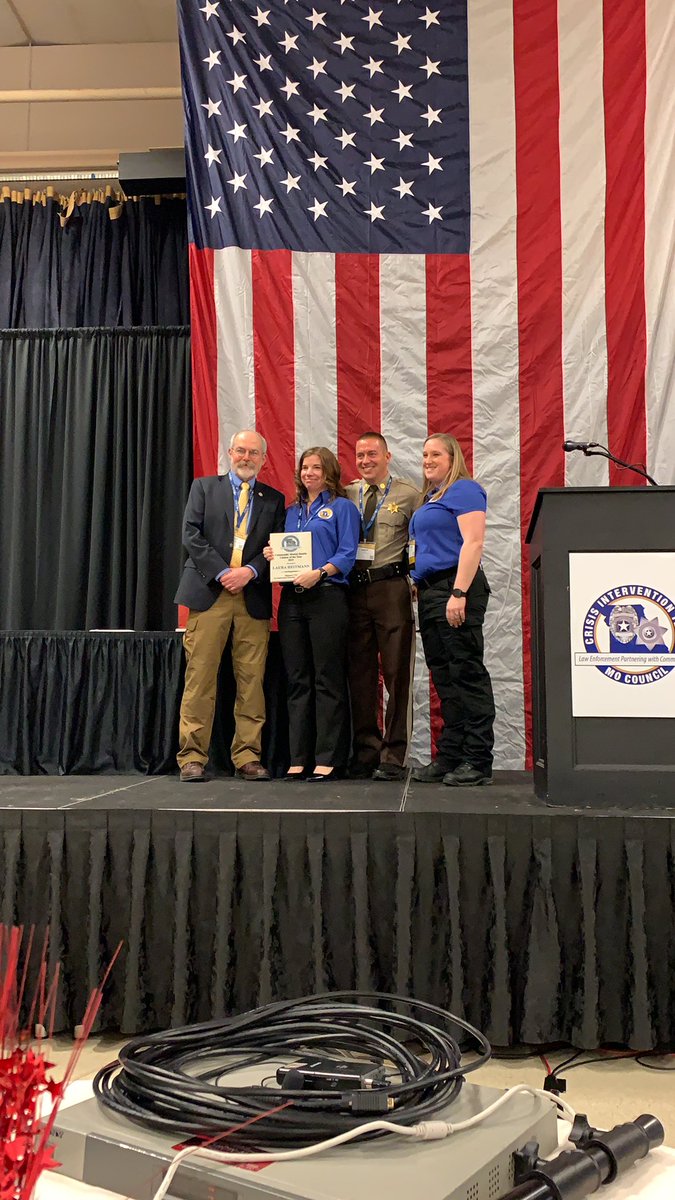 MOCIT4's tweet photo. Congratulations to our #CMHL of the Year, Laura Heitmann, Arthur Center. #MOCITCONF19 https://t.co/36eU2m4Oce
