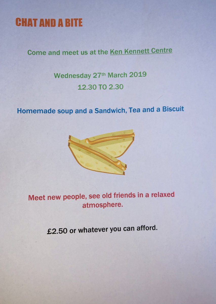 Open to all, come along and meet new people or just relax in the warm with a cuppa and some homemade food!!@F0undationHouse @HofEMencap @102TouchFM @StratfordConnec @Escape_Arts @tweet_stratford