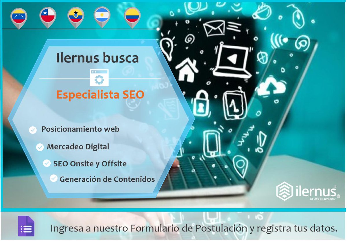 jereleecastillo's tweet photo. Postúlate aquí: https://t.co/F8wXpTijGM    

O envía tu referencia curricular a gestiondetalentos@ilernus.com

#elearning #Venezuela #Formaciónenlínea #Marketing #Copywriter #vacantes #RRHH #Reclutamiento #Selección #Empleo #18Mar #Ilernus #Gabinete #FelizLunes https://t.co/ogr8JRXToP
