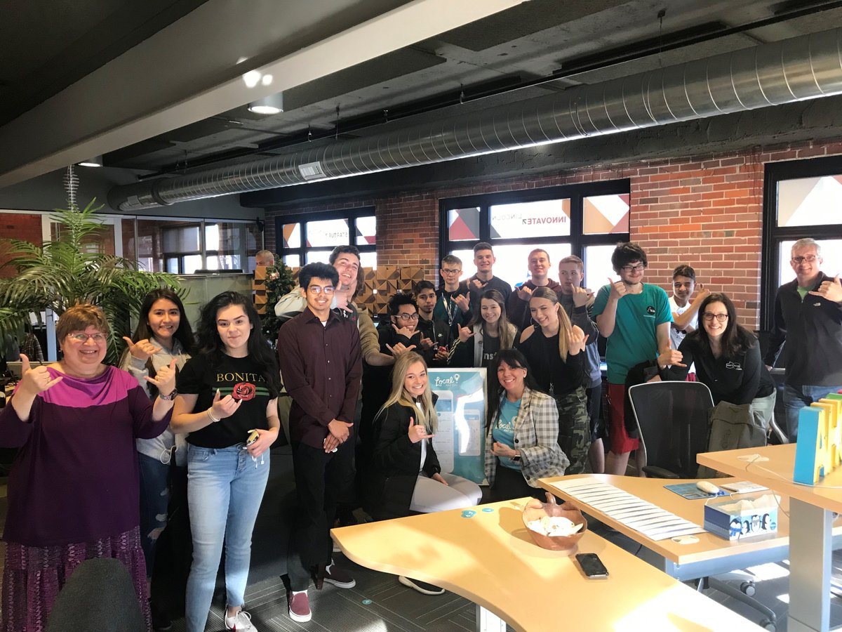 LocalAnyDay's tweet image. It was a pleasure to meet the some of the members of the Career Academy today! You guys' futures are brighter than the sun!