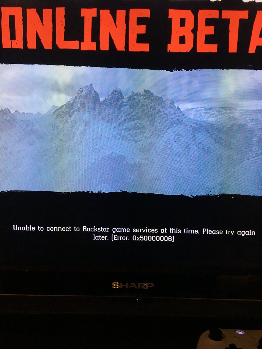 virgomagick_'s tweet photo. @RockstarGames please help, what’s up with this update??!?! let me play!!! https://t.co/JFWdG1U1Om