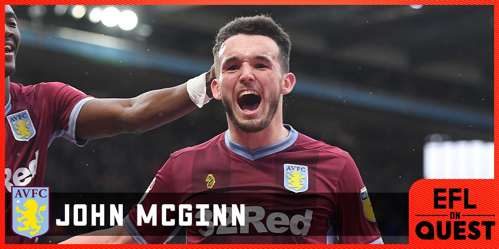QuestTV's tweet photo. 🏆 Player of the Weekend results 🏆

This weekend it was @JMcginn7 who lit up the Championship with another goal and an assist in @AVFCOfficial's 3-0 win over Boro. 

Another top performance to add to his tally this season. 

Well played, John 👏

#EFLonQuest https://t.co/axxXvCMN1T