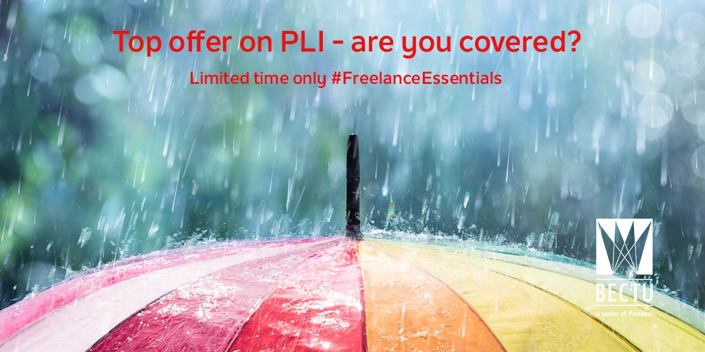 bectu's tweet image. Freelancers - join now and get free Public Liability Insurance from now until 30th April, gaining free coverage of up to £10m for over a month! Find out more here: bectu.org.uk/benefits-servi… #FreelanceEssentials