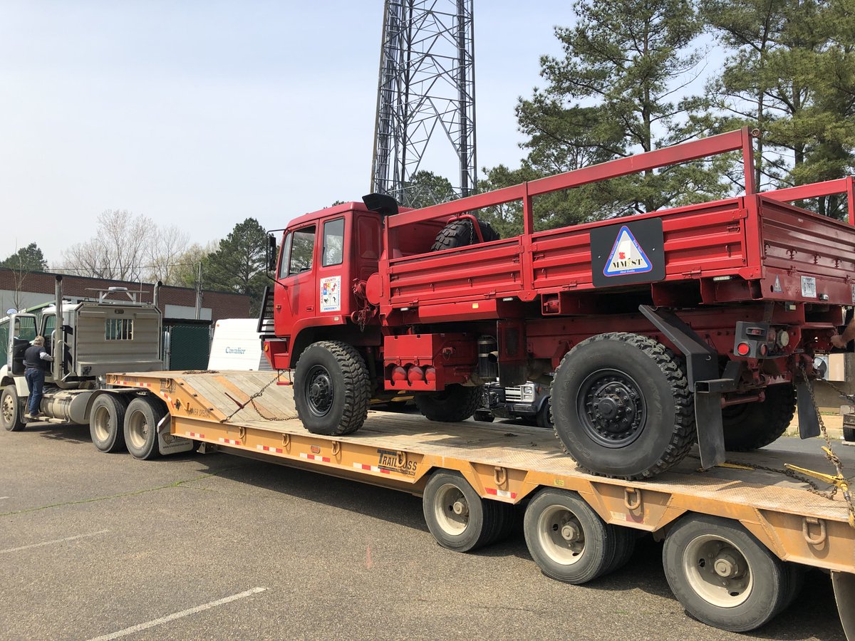 RANKINEOC's tweet photo. Rankin County Emergency Operations is sending a high water rescue vehicle to Issaquena County to assist their first responders and residents with flood water. #smac #msema #neighborshelpingneighbors https://t.co/eWIzMpv7U7