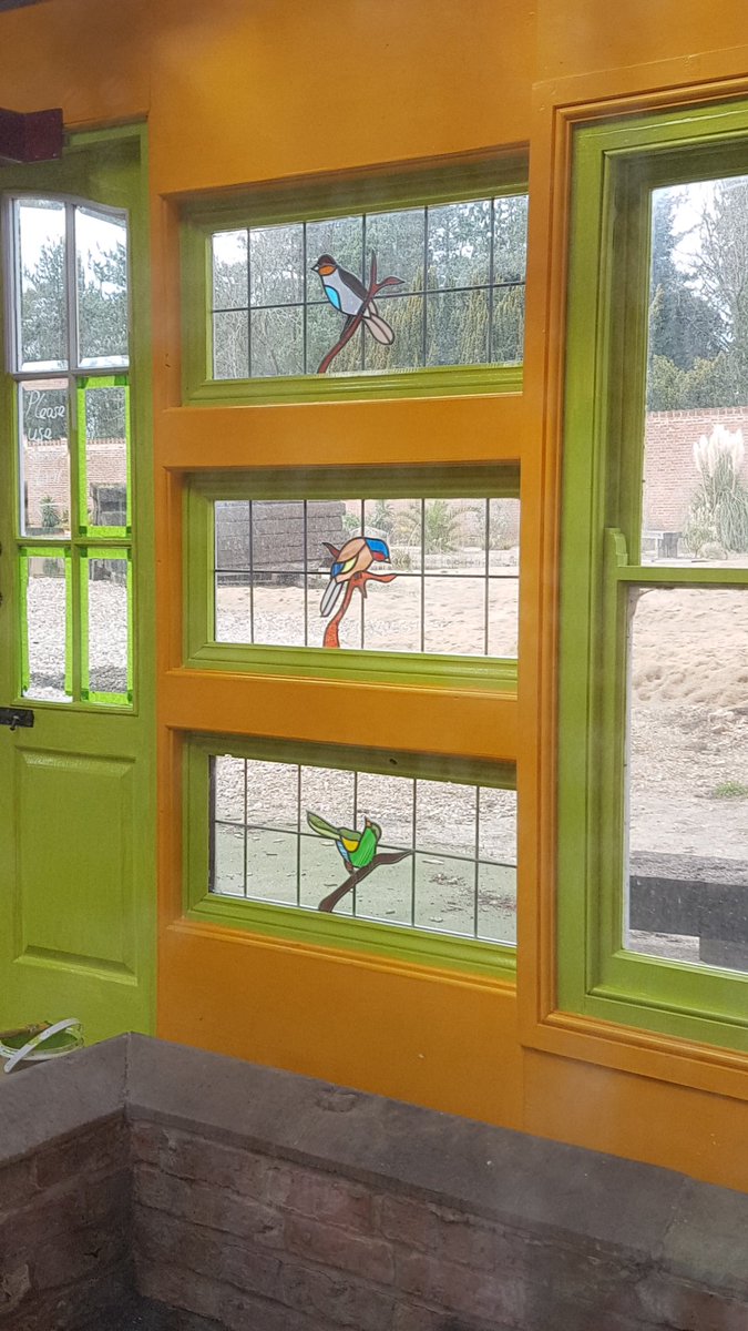 BaumberGarden's tweet photo. It's all happening in the garden, disguising the large container, 7 layers of paint removed from the telephone box ready for it's secret transformation!! Tropical House is bright and cheery!!  #dogfriendly #mondaythoughts #spring #visitlinconshire @explincolnshire @Lincs_Gardens https://t.co/yjQvmGQNnW