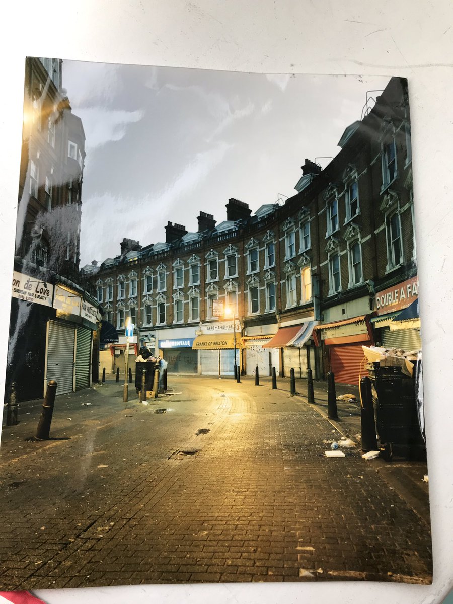 photofusionUK's tweet photo. Found an old print as we pack up for our impending move. Brixton keeps changing! Join us for our #printswapparty to help us launch our new space in #InternationalHouse Tix here: https://t.co/gQmowVtRPQ #keepphotofusionmoving https://t.co/Qqo2GSLAGk