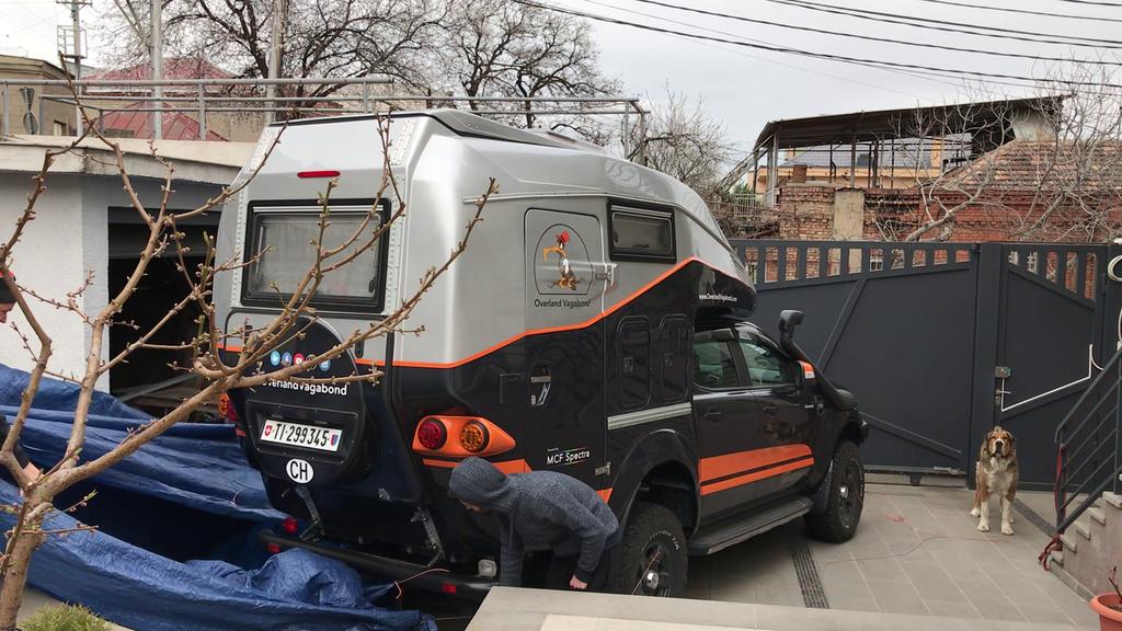 OverlandVagabnd's tweet photo. Easter comes early, unwrapping our egg... Back in Tbilisi and preparing our vehicle for the Season 2 journey!
.
#Adventure #Expedition #Overland #OverlandVagabond #FordRanger #Geocar #CamperLife #TravelTheWorld #HomeOnWheels #Georgia #Tbilisi #Season2a https://t.co/juQj8FtrsR