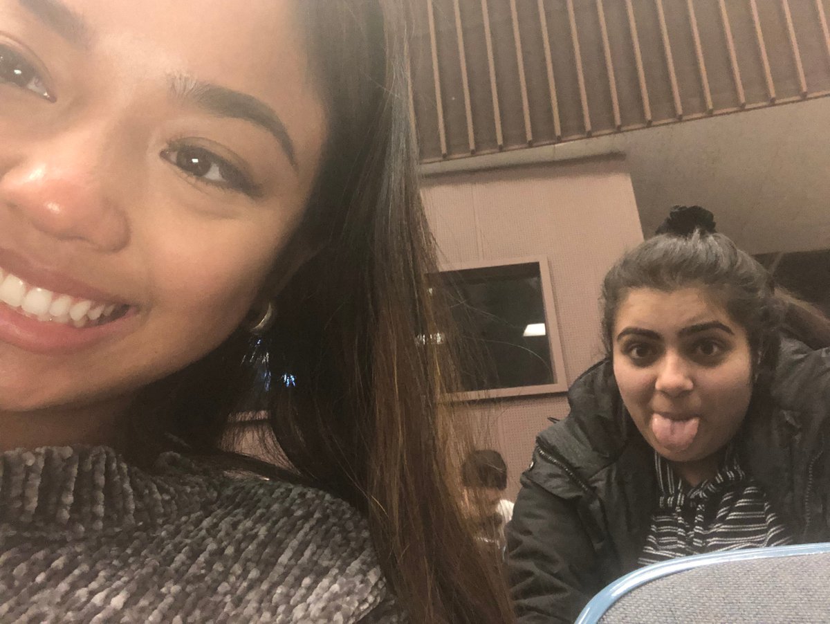 KatrinaCoronel4's tweet photo. @amishakumar7 and I in our first class since break! https://t.co/xaQZ9VJKaR