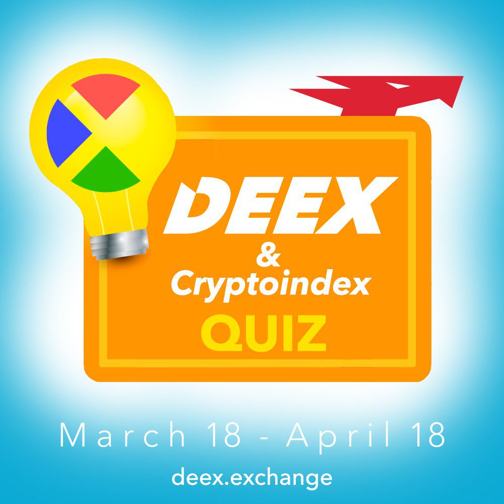 deex_exchange's tweet photo. The smartest takes it all. Super QWIZ is ON.

https://t.co/JrgIMGN69W

#crypto #blockchain #hodl #trader #cryptocurrency #ethereum #ico #bitcoin #litecoin #altcoins #success #deex #coinmarketcap #markets #bitshares #bts #cryptocoin #coin #coins #trading #mimblewimble #cryptoindex https://t.co/5tRO4ZjnQW