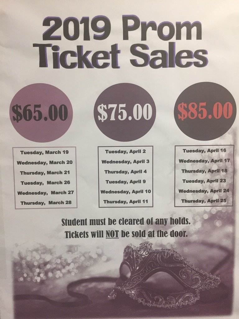 Prom tickets go on sale tomorrow!!! Don’t miss out buying your ticket early. #ilovemortonranch #teammav
