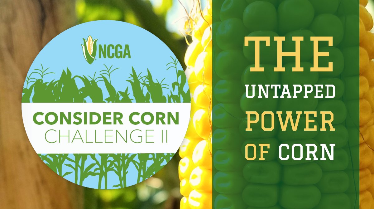 NationalCorn's tweet image. We are down to the wire! Submissions for the #ConsiderCorn Challenge II are due by 5 pm ET on March 20! Don't miss out…submit now: 9sig.co/UseCorn
