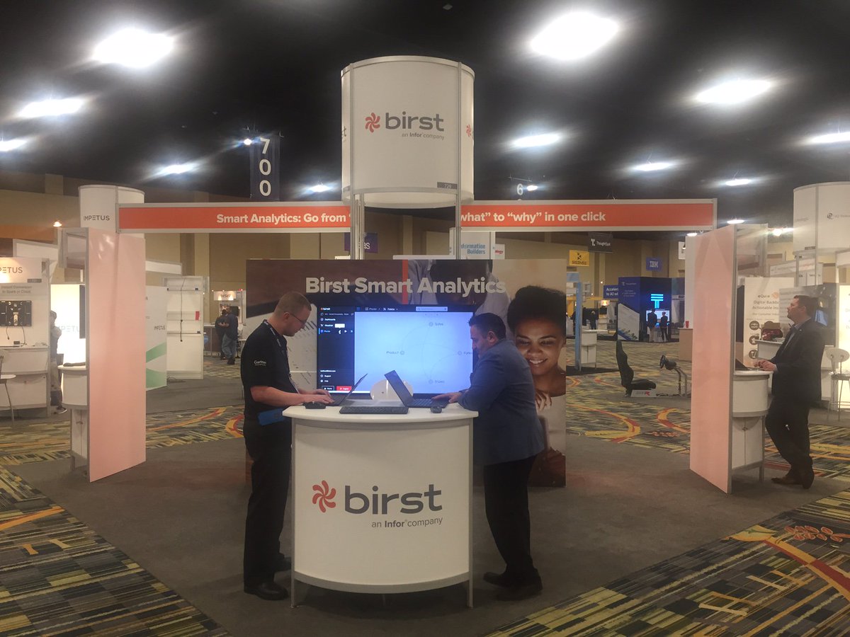 BirstBI's tweet photo. @BirstBI is here at the #GartnerDA Summit Orlando Booth 729. Let’s talk #SmartAnalytics
#getsmartanalytics https://t.co/xvpoiAa853