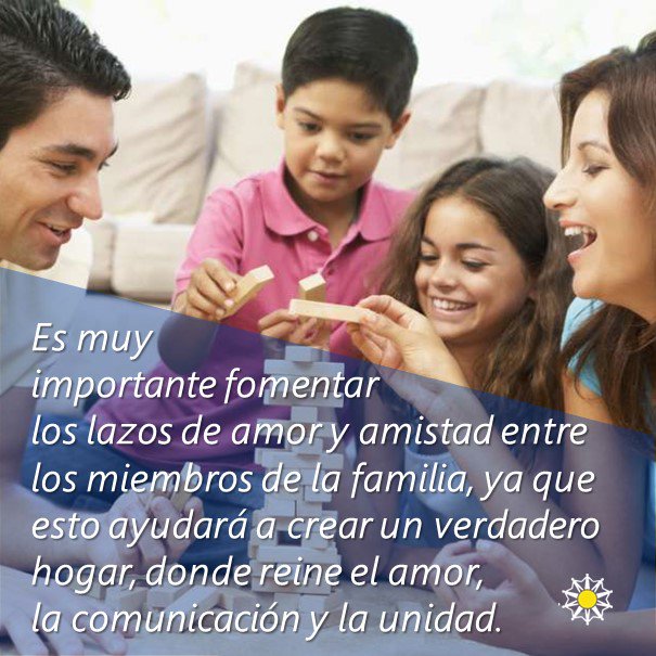 ProSuperacionVe's tweet photo. Tema de la semana: LA AMISTAD EN EL ÁMBITO FAMILIAR
Cuando pensamos en amigos, no consideramos dentro de ese grupo a los hermanos o a los padres, cuando en realidad ellos son los primeros amigos que tenemos. https://t.co/2WLwKp2ZM6