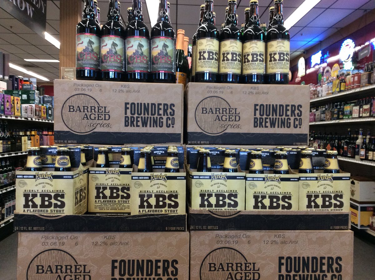 2019 KBS is here, no limits! Also have a small amount of 2018 750ML bottles of KBS and CBS available, cheers!