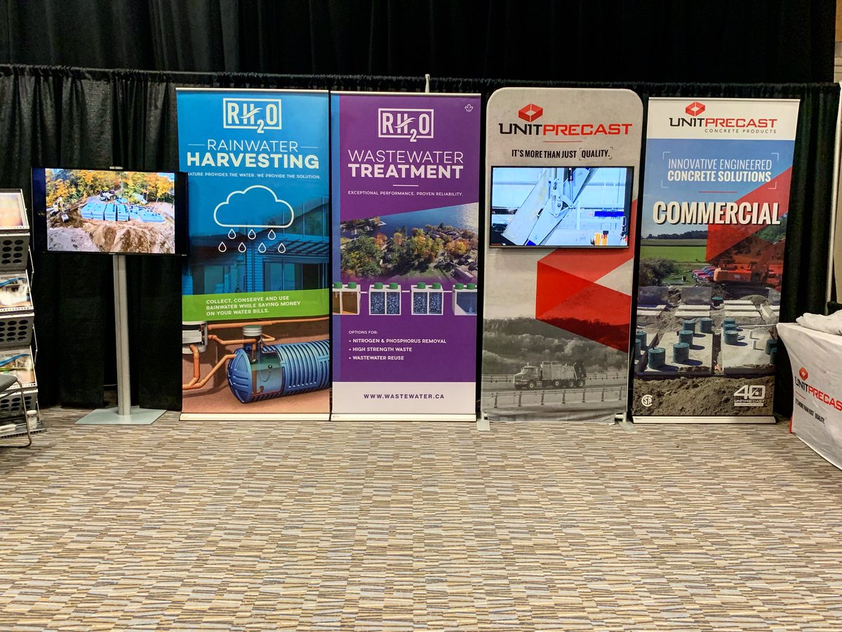 Great to be here at the 2019 Ontario Onsite Wastewater Association (OOWA) Conference and Expo at Deerhurst Resort.   Congratulations <a href="/oowa_org/">OOWA_org</a> on celebrating 20 years! #OOWA  #oowa2019 #mbbr #onsitewastewater