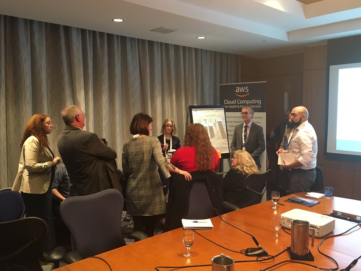 deecath2's tweet photo. The MITA Governance Board brainstorms about MITA 4.0 @HealthITCONNECT 2019. #HealthcareITConnect #mitrehealth #medicaid https://t.co/GtscYmZHLF