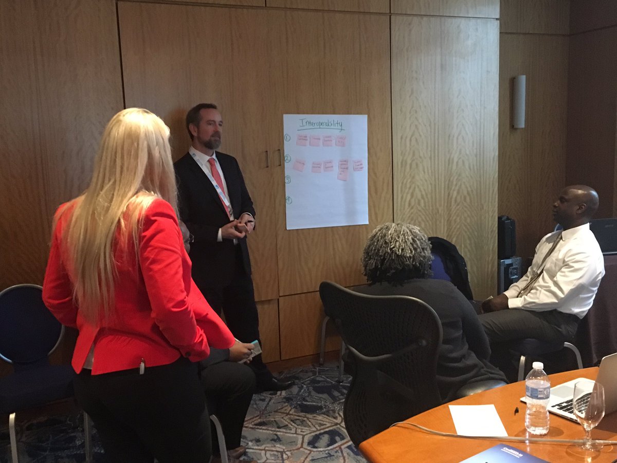 deecath2's tweet photo. The MITA Governance Board brainstorms about MITA 4.0 @HealthITCONNECT 2019. #HealthcareITConnect #mitrehealth #medicaid https://t.co/GtscYmZHLF