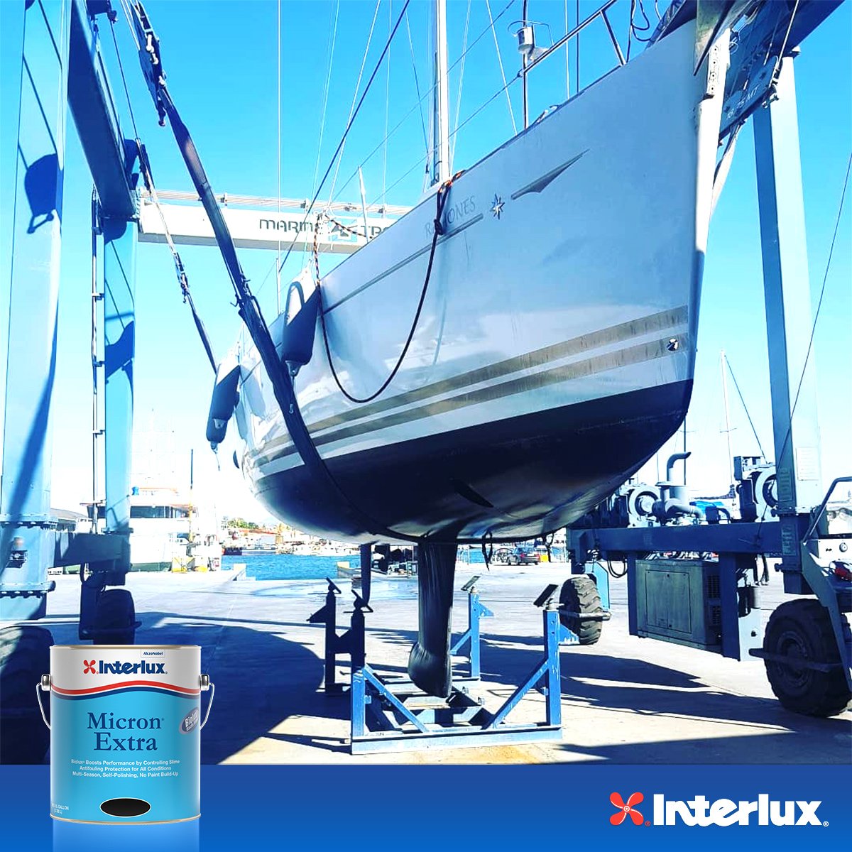 InterluxPaint's tweet photo. Looking to protect your boat from fouling this boat season?
Read more about Micron Extra: https://t.co/oe3rQzFl6Z
Photo by @armadora_yatcilik_teosmarina
#interlux #micronextra #boatlife #antifouling #yachtpaint https://t.co/poAiCFcj1u