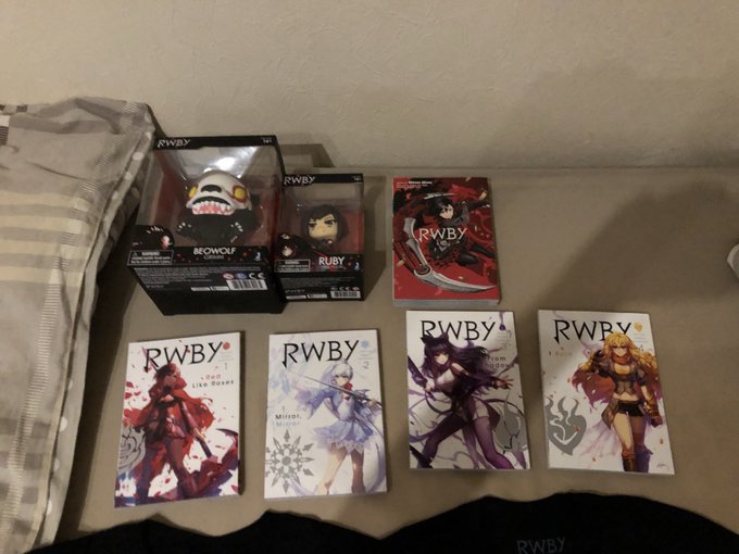 Got my RWBY merch. 😍 #rwby https://t.co/RxsW6QUhm4<a href="/tag/rwby"class="tags">#rwby</a>