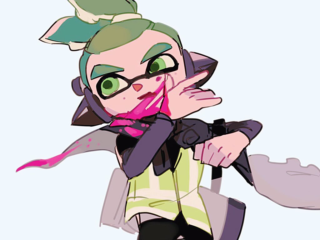 agent_three's tweet image. ❝ 𝐵𝑒𝑒𝑛 𝑡ℎ𝑒𝑟𝑒, 𝑑𝑜𝑛𝑒 𝑡ℎ𝑎𝑡. ❞

▸Headcanon Agent 3
▸ 9+ years of roleplay experience.
▸ Singleship /w @ag4nt 
▸ Matches detail.
▸ Post-Octo Expansion
▸ Violent/Crack themes
▸ #splatoonrp / #ssbrp / #mvrp 
▸ ↺+♡