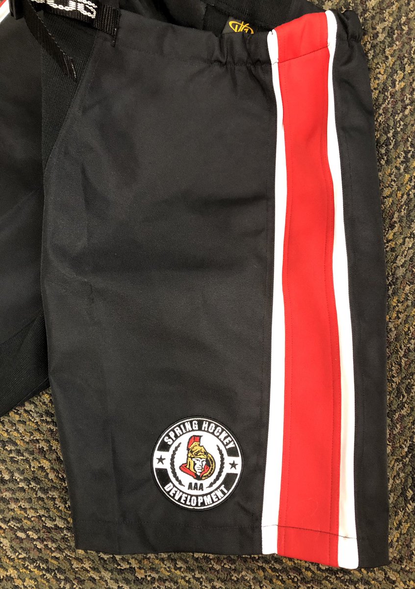 Sensplex's tweet photo. ...Aaaannnnd last but not least, the visitors jerseys to be worn by our Novice Black team, and the shells to be worn by all 10 #SSHDAAA19 teams. https://t.co/Mfzp3Z70ix