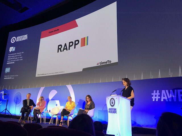 RAPP_UK's tweet photo. A big thank you to Lorraine Jennings at @NABS_UK for our shout out as one of the agencies finding new ways of bringing their #TimeToo code to life! https://t.co/iABbCFLR8q
