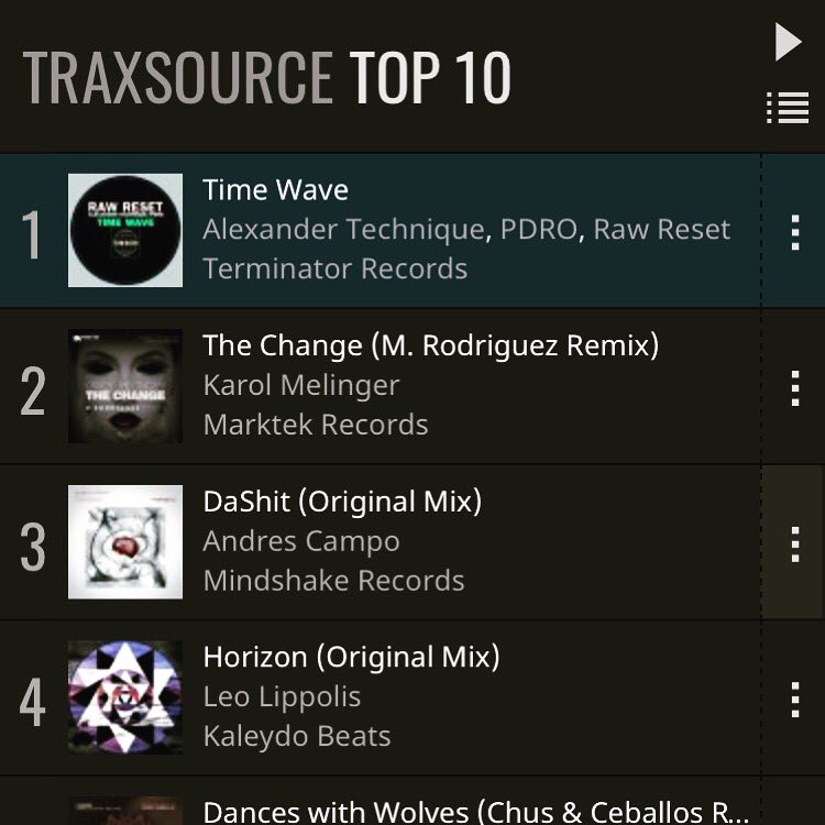 AlexanderTechnq's tweet photo. Currently #1 on the @traxsource #techno chart!! 💣 Thanks 4 your support!! 🖤 @TerminatorRec ///// BUY LINK: https://t.co/G3NP4SoVHu // #djalexandertechnique #pdro #RawResetDJS #traxsource https://t.co/LQDp075hqw