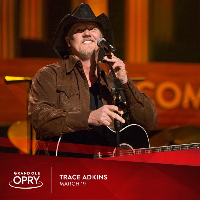 Tune in tonight to hear Trace perform live at the Grand Ole <a href="/opry/">Grand Ole Opry</a> in #Nashville: wsmonline.com/listen-live/