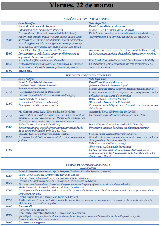 📢 Aquí os dejamos el programa previsto para el #1CongresoIDEATEXT.
¡¡SOLO QUEDAN 3⃣ DÍAS PARA VERNOS!!