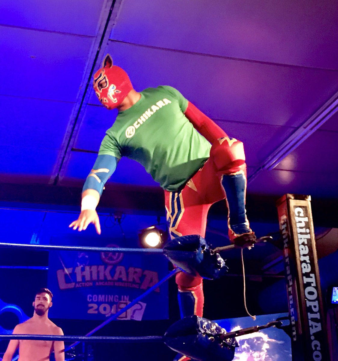 CherrylimeadeW's tweet photo. #YLC1st @CHIKARApro https://t.co/WZ0Or3GCG5