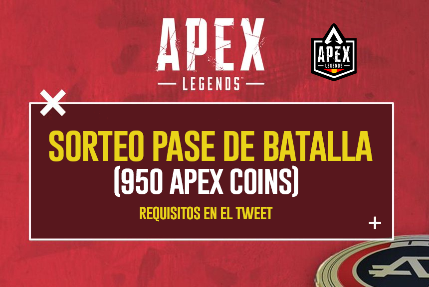 🚨 SORTEO PASE DE BATALLA (950 Apex coins) 🚨

📌Requisitos:
▪️RT a este tweet
▪️Seguir a <a href="/PlayApexESP/">Info Apex Legends</a> + @NattyDreadTV 

🔴 MAÑANA 19/03 A LAS 21:00 hora española damos ganador aquí y en Twitch twitch.tv/nattydreadtv #ApexLegends