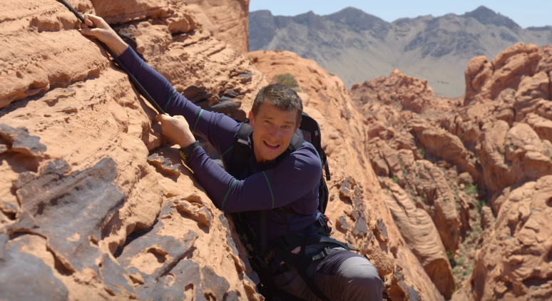 IndieWire's tweet photo. Netflixโs First Interactive Series Will Give You the Choice Whether Bear Grylls Lives or Dies https://t.co/GgBe13ajS4 https://t.co/L8zvC5Oclq