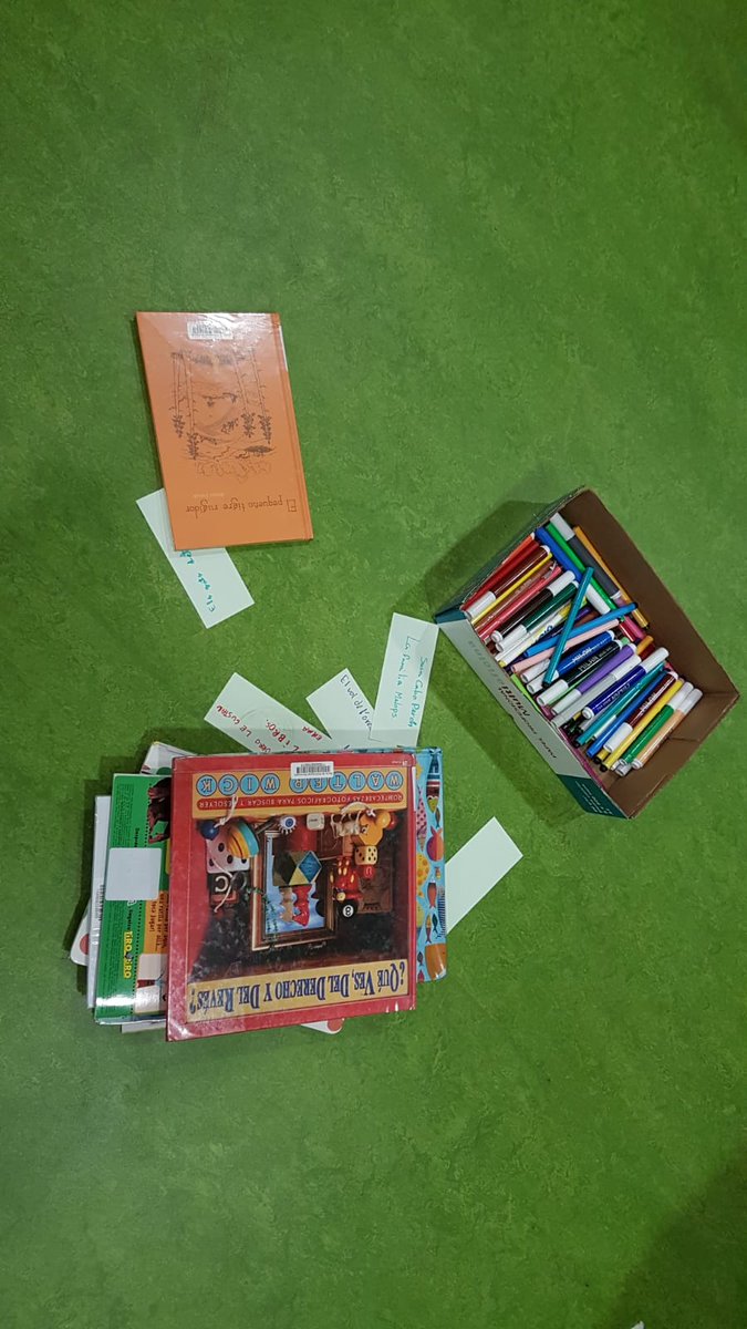 BibVallAlfata's tweet image. Avui al #clubdelectura dels mitjans ens hem mogut en el món dels #detectius. Hem entrenat la nostra agilitat visual i mental i tot seguit una partida al Cluedo amb uns molts bon resultats. Finalment s&apos;han endut unes quantes aventures de detectius i #misteris 

#bibliotequesXBM