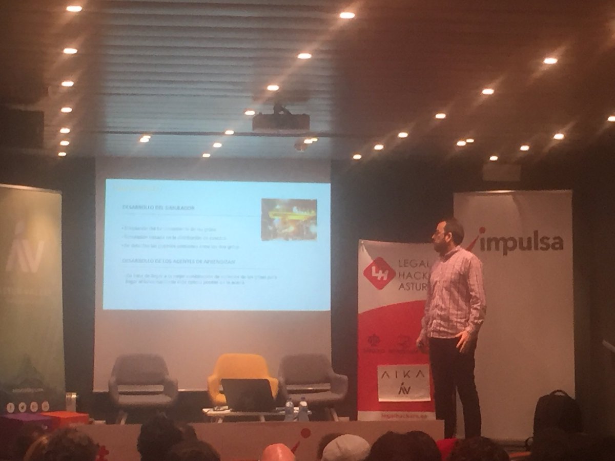 Es precisamente el aprendizaje por refuerzo el que nos permitió a <a href="/treelogic/">Treelogic</a> resolver el caso de uso de optimización en industria que nos está contando hoy Javier en la charla de <a href="/LegalHackersAST/">LegalHackersAsturias</a>
#ai #rl