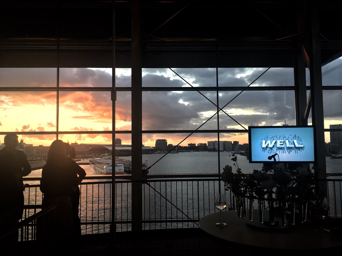 Fab location for this year’s European <a href="/WELLcertified/">IWBI</a> get together! Amsterdam, you beauty! 😍 @vicki572 <a href="/kcoco926/">Kristen Coco</a> hats off to you on the event! #WeAreWELL #WELLEurope