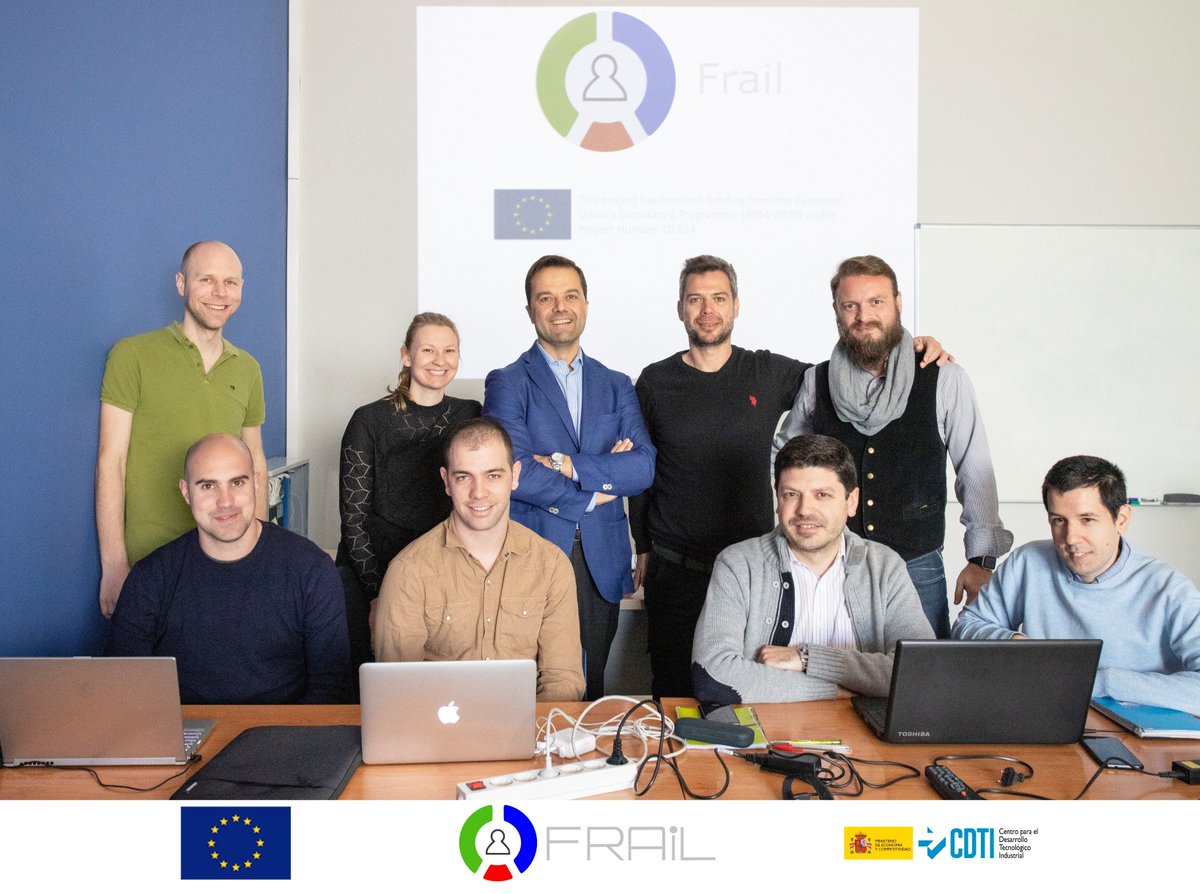 Frail_project_EU (@frail_projecteu) on Twitter photo Working on the last details of the project before its implementation! Good job team! <a href="/ZerintiaTech/">Zerintia Tech</a> <a href="/GrupoMagtel/">Grupo Magtel</a> <a href="/Ubitel_es/">ubitel_es</a> <a href="/RRDNL/">Roessingh R&D (inactive)</a> @Macrosad #healthcare #frailty #fraill Working on the last details of the project before its implementation! Good job team! <a href="/ZerintiaTech/">Zerintia Tech</a> <a href="/GrupoMagtel/">Grupo Magtel</a> <a href="/Ubitel_es/">ubitel_es</a> <a href="/RRDNL/">Roessingh R&D (inactive)</a> @Macrosad #healthcare #frailty #fraill