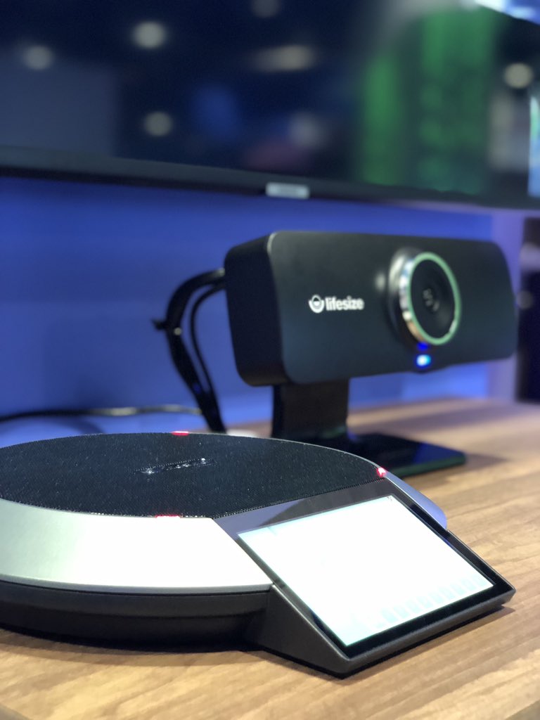 Lifesize's tweet photo. The #EC19 Expo Hall opens soon! 

Stop by to see the just-announced Icon 300, experience killer demos, and take home great swag and an afternoon snack on us! Booth 1233! https://t.co/bN5GgzxqYW