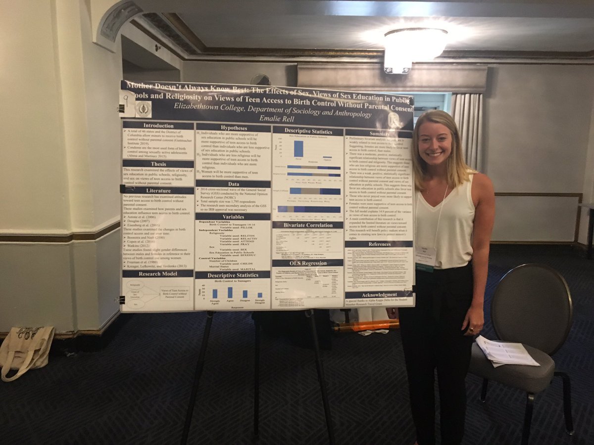 EtownSoAn's tweet photo. Congratulations to Stevie Caronia ‘18, Steph Hanus ‘19, Emily Modrak ‘19, and Emalie Rell ‘20 on their research presentations at #ESS2019. We are so proud of your hard work and accomplishments! @EtownCollege #sociology #studentresearch #educateforservice #traditionofexcellence https://t.co/jvXWoBVMdk