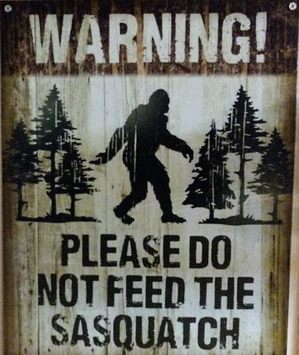 Yes- this sign was actually along the Appalachian Trail where GCHH`s sponsored 71 year old hiker Mike Fagan was taking a break!!!....
gchh.org/triple-crown
#GCHH #AARP #Hiking #Sasquatch #NonProfit #NoAgeLimits #ihikewithmike