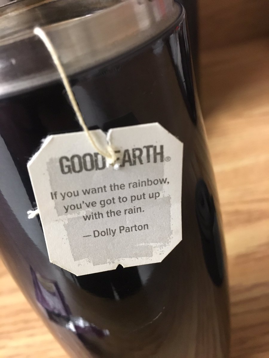 Shane100degrees's tweet image. Just having some @GoodEarthTea. And I tell ya that @DollyParton, she’s a pretty wise woman.
