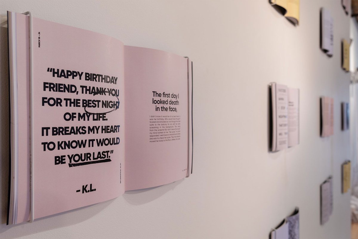 adsoftheworld's tweet photo. .@HBO Is Displaying the Unedited Diaries of Real Women at This Exhibit in NYC - @wknyc helped to build the #InspirationRoom: https://t.co/9l8iiptniF @MUSEbyclio https://t.co/3j70xkKo5Z