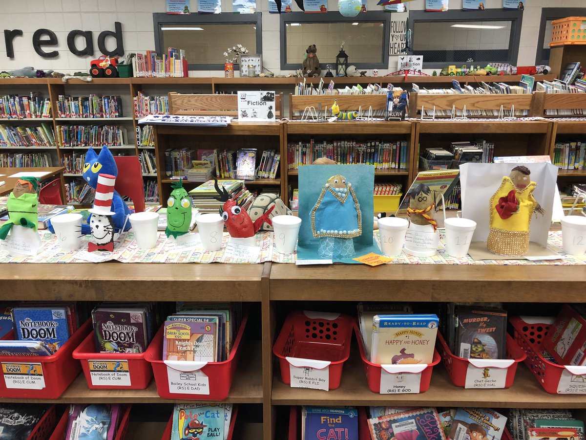 Linc_R3's tweet photo. @MainStreetElem created their favorite story book characters out of potatoes for a friendly competition, Spuds and Duds. What character would you create?
#proud2br3 #R3Reads https://t.co/aohPFNSHo5