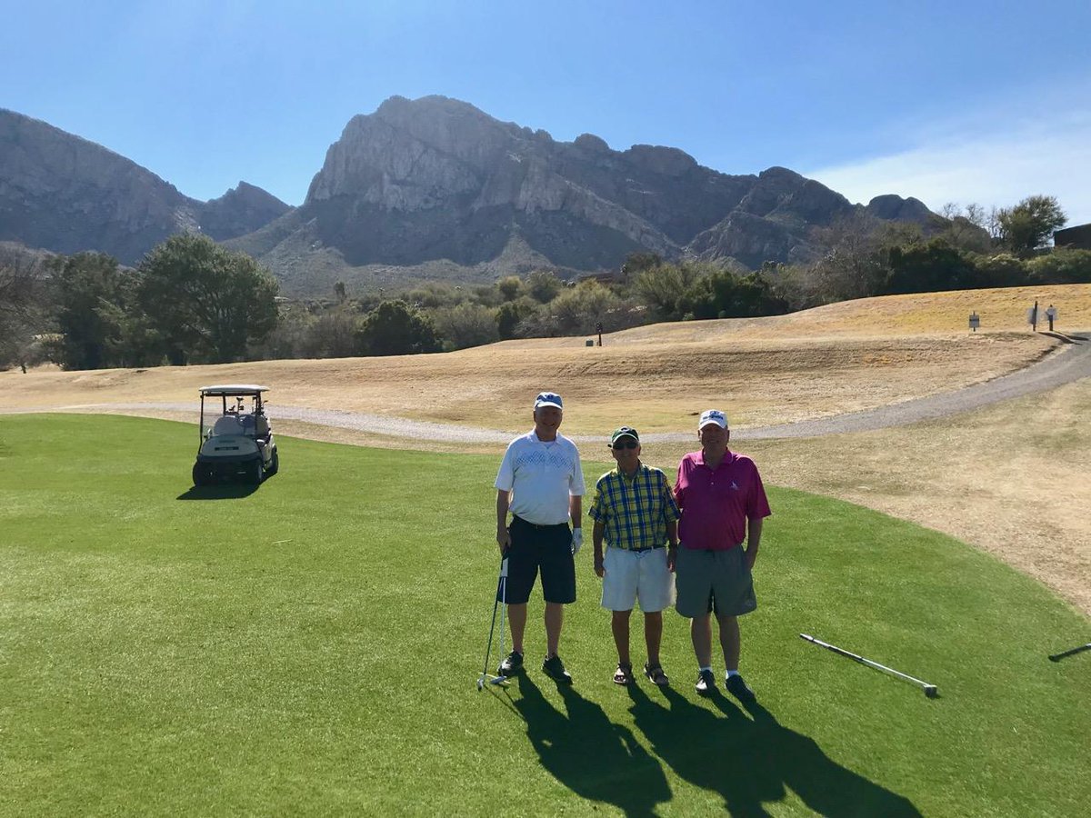 SrJDion's tweet photo. Golf spring training in Green Valley! Love Arizona golf.  Temps. in 80's https://t.co/MlBxFT8GBQ