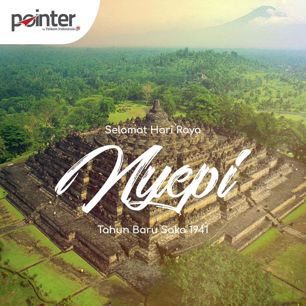 Dalam keheningan sepi, semoga kita dapat menemukan jati diri kita untuk dapat melangkah lebih baik dalam perjalanan hidup kita kedepan, Selamat hari raya Nyepi Caka 1941 #Nyepi #PointYourWay #TelkomGroup