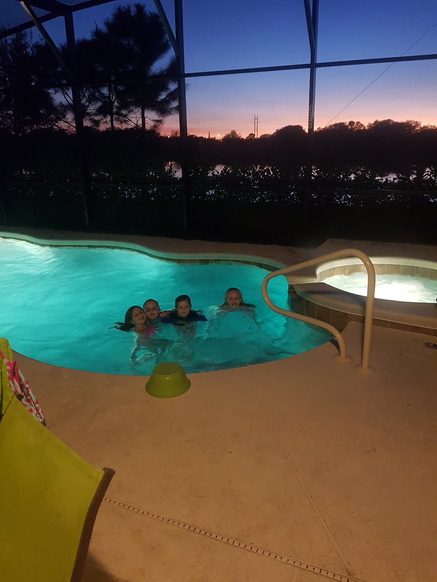 My last night in Florida for Vacation19. The girls have a couple more days to enjoy the pool and the weather. It has been a great recharge of the farmer batteries.