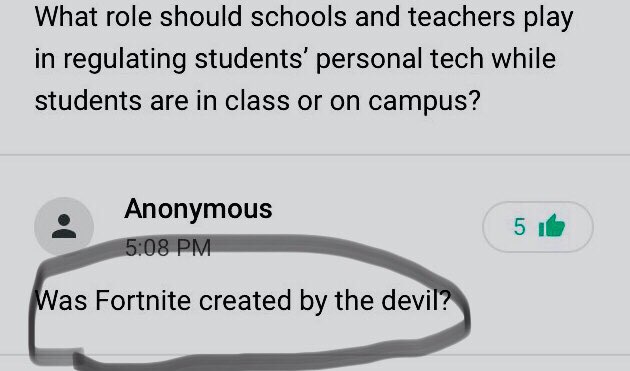 DinSquared's tweet photo. I’m just saying: check out the top voted audience questions at @anya1anya @KatherineLewis session on screen time #SXSWEDU https://t.co/Um6hKYzqI0